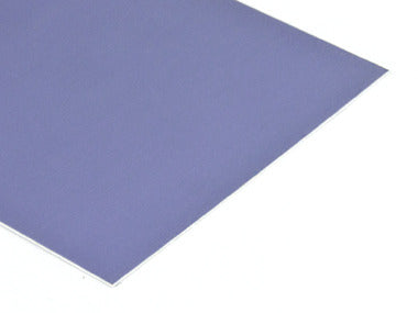 Sheet, anodized aluminum, purple, 5-3/4 x 5-3/4 inch square, 20