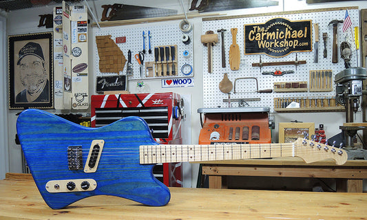 Crafting a Custom Electric Guitar with CNC