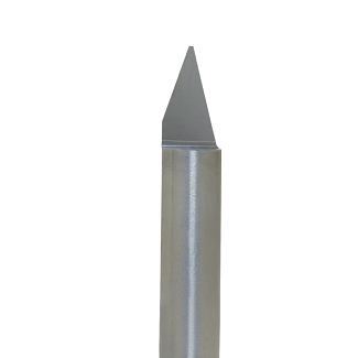 Carbide Tip V-Bit 30 Degree Single Flute - 1/4 in Shank – Inventables, Inc.